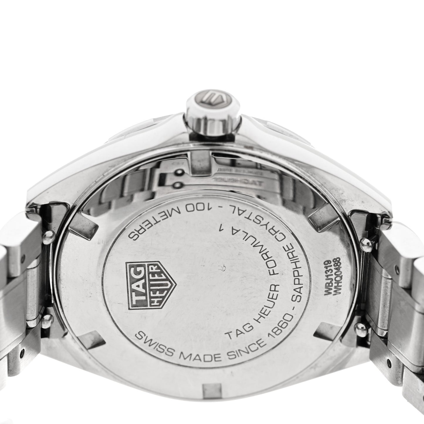 Stainless Steel Diamond Mother of Pearl 35mm Formula 1 Lady Quartz Watch WBJ1319