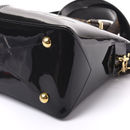 Louis Vuitton Patent Calfskin Miroir Tote Black 10 of 11