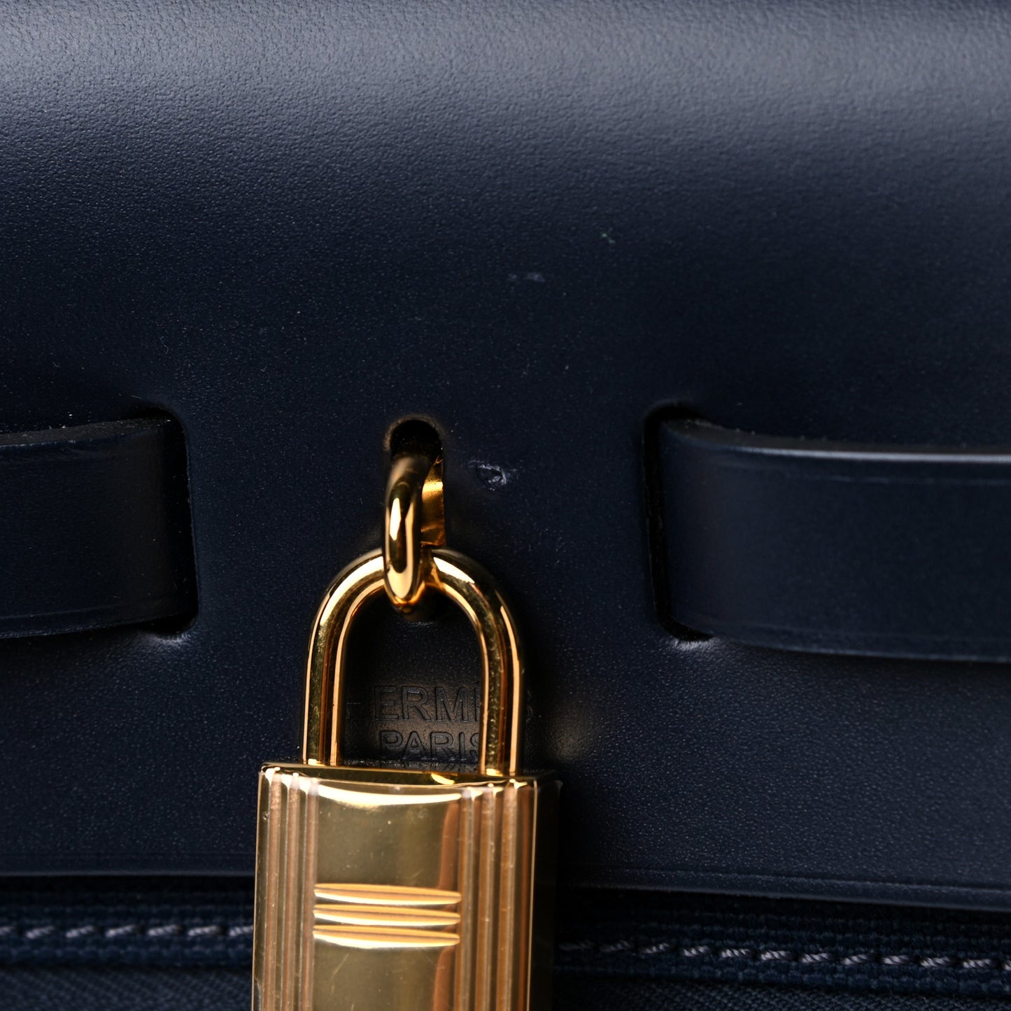 Military Toile Vache Hunter Herbag Zip 39 MM Bleu Indigo