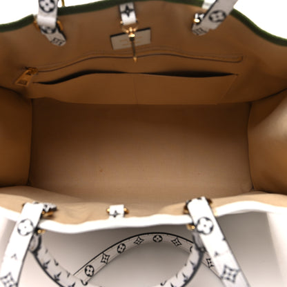 Louis Vuitton Monogram Giant Onthego GM Kaki Beige 5 of 11