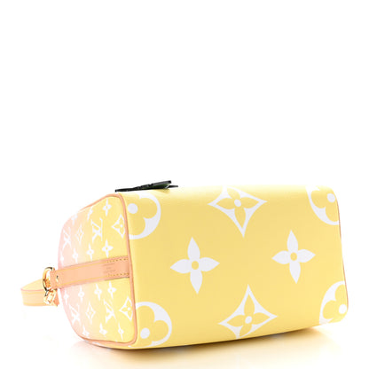 Louis Vuitton Monogram Giant By The Pool Speedy Bandouliere 25 Light Pink 4 of 11