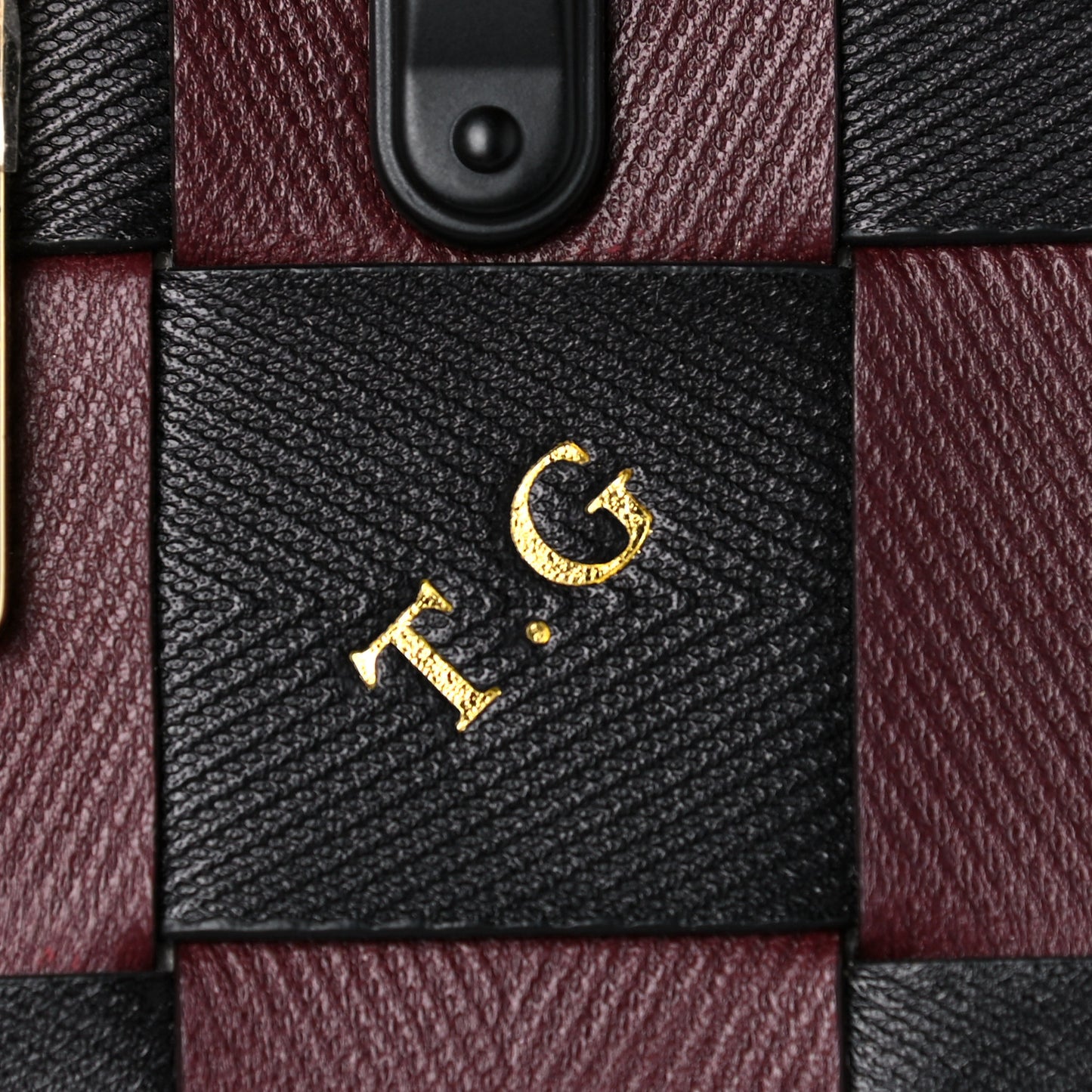 Damier Tressage Petite Malle Black