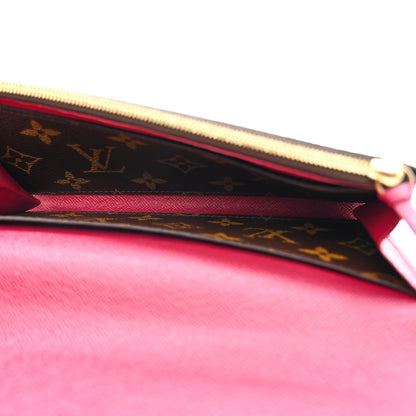 Louis Vuitton Monogram Emilie Wallet Fuchsia 5 of 10