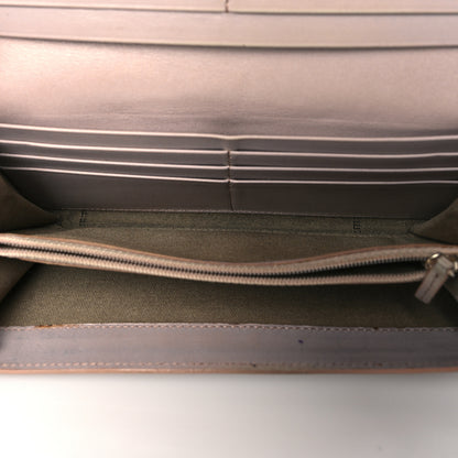 Fendi Vitello Birkin Logo Continental Wallet Rame 5 of 14