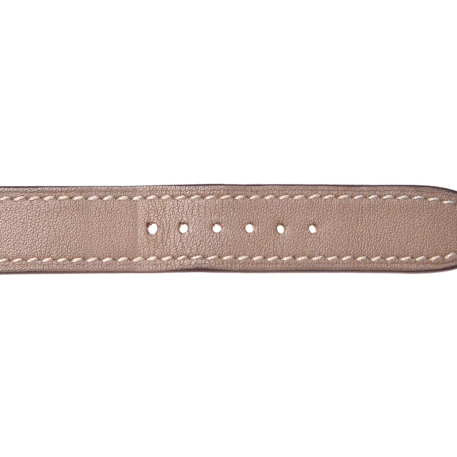 Hermes Swift 16mm Medor Double Tour Watch Strap TPM Etoupe 6 of 6