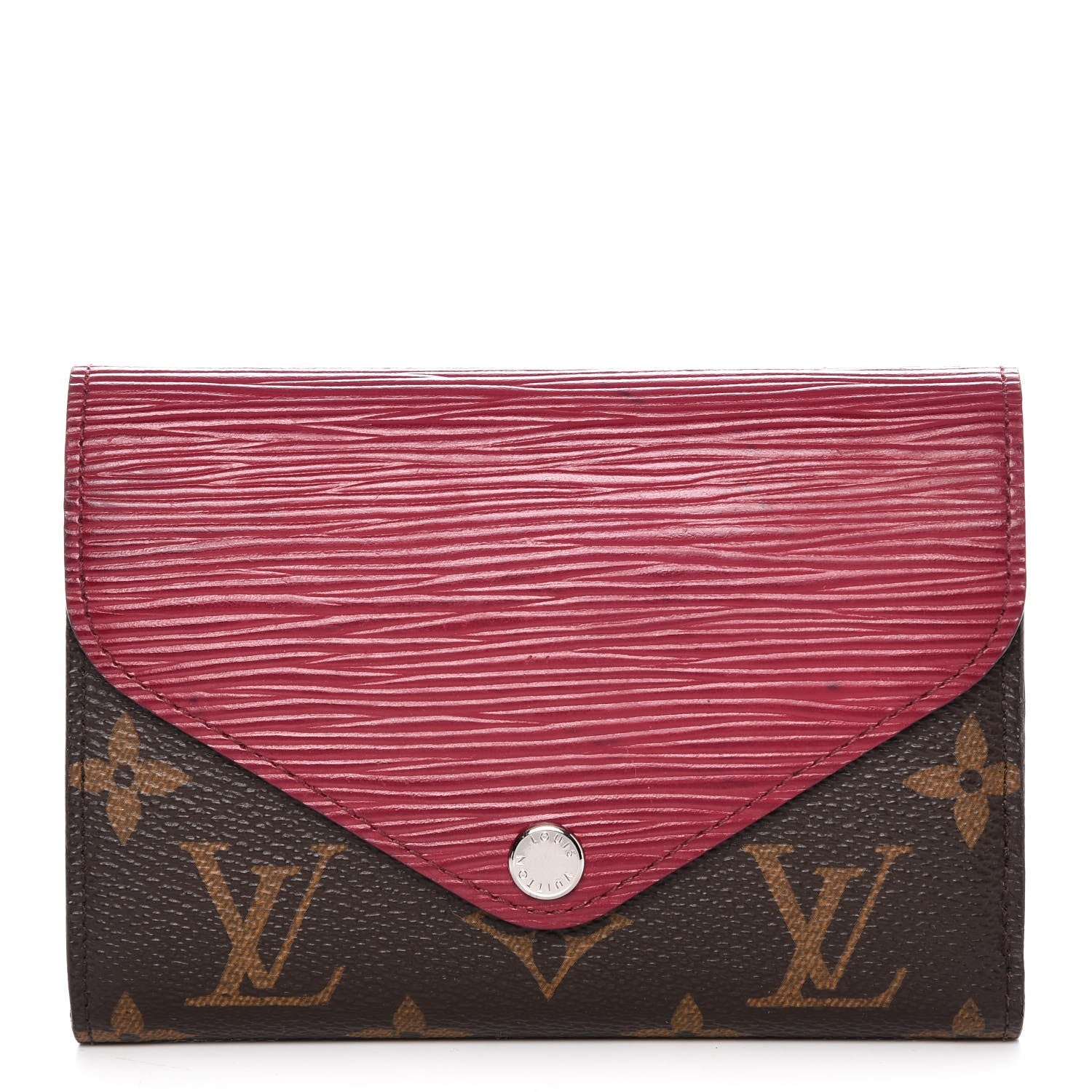 Louis Vuitton Epi Monogram Marie-Lou Compact Wallet Fuchsia 1 of 9