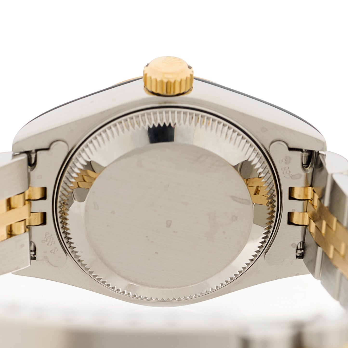 Stainless Steel 18K Yellow Gold Mother of Pearl 26mm Oyster Perpetual Datejust Watch Champagne 79173