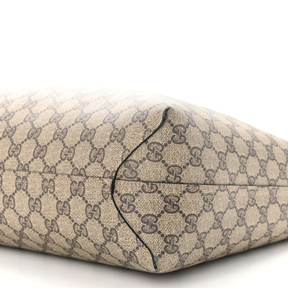 Gucci Calfskin GG Supreme Monogram Medium Reversible Tote Black 15 of 20