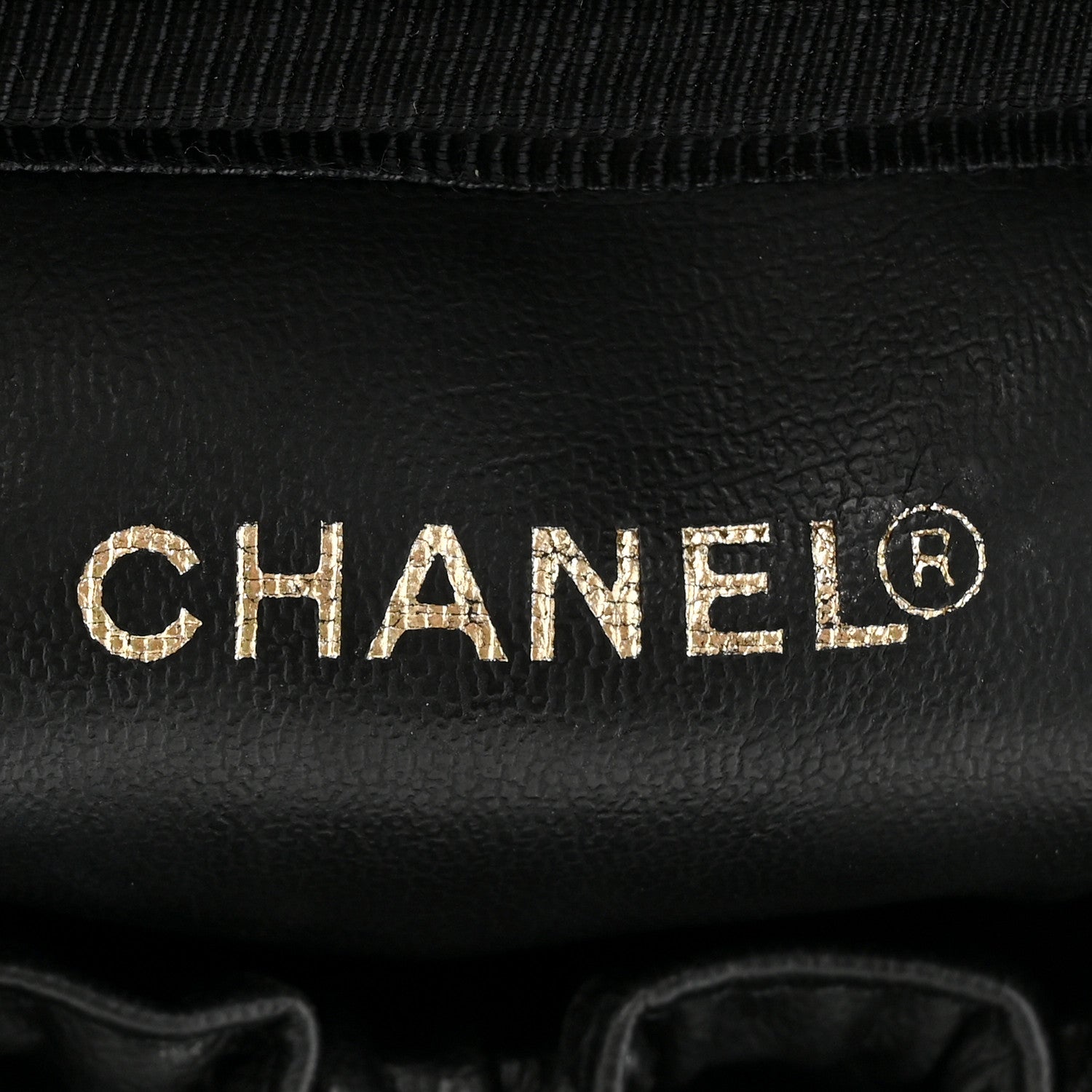 Chanel Caviar Vanity Cosmetic Case Black 6 of 11