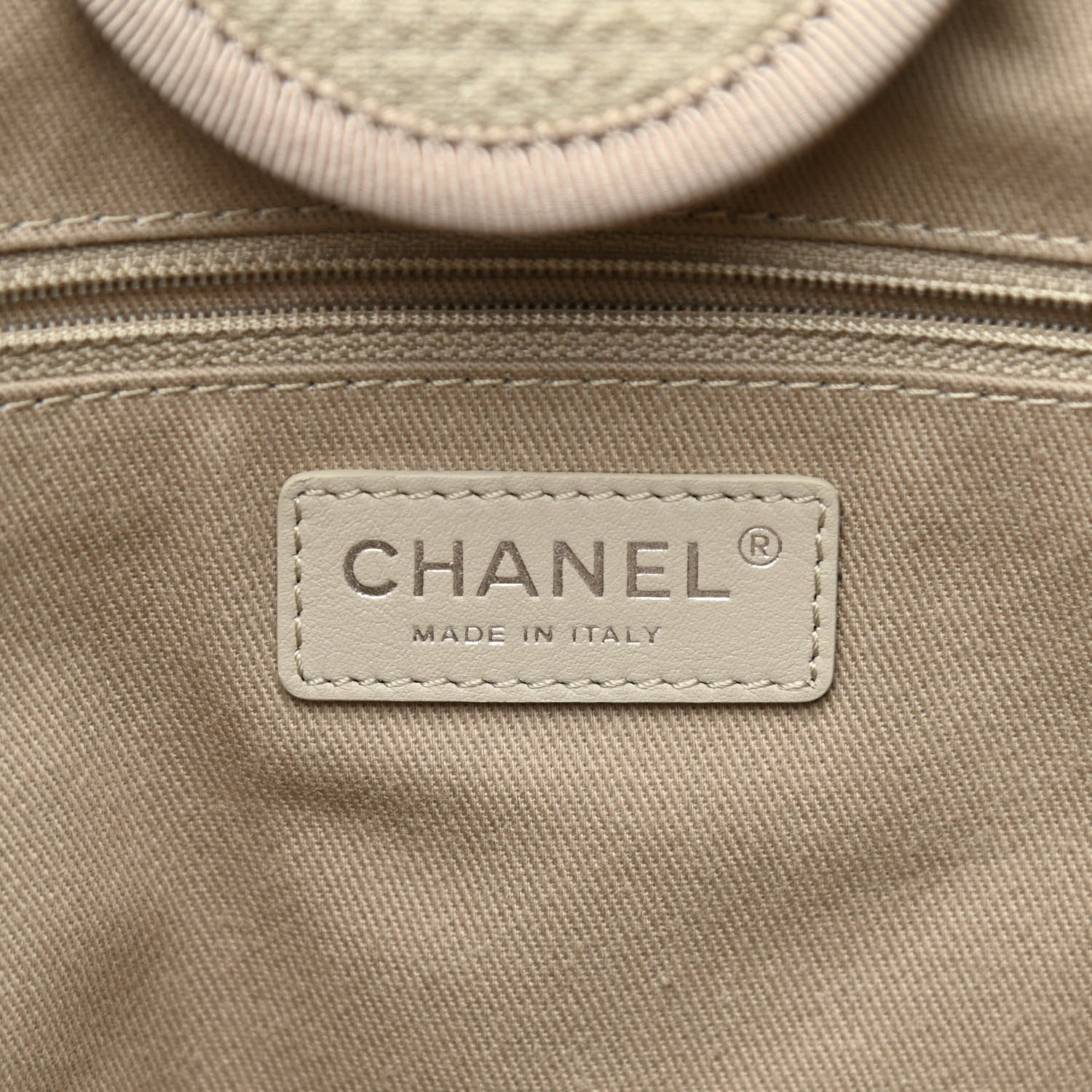 Chanel Mixed Fibers Medium Deauville Tote Grey 13 of 23