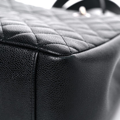 Chanel Caviar Quilted Grand Shopping Tote GST Black 9 of 18