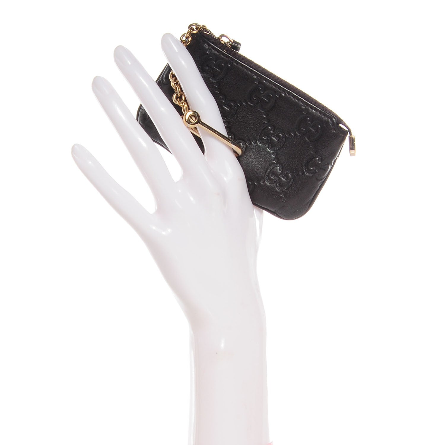 Gucci Guccissima Key Case Chocolate 2 of 7