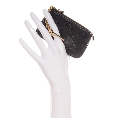 Gucci Guccissima Key Case Chocolate 2 of 7