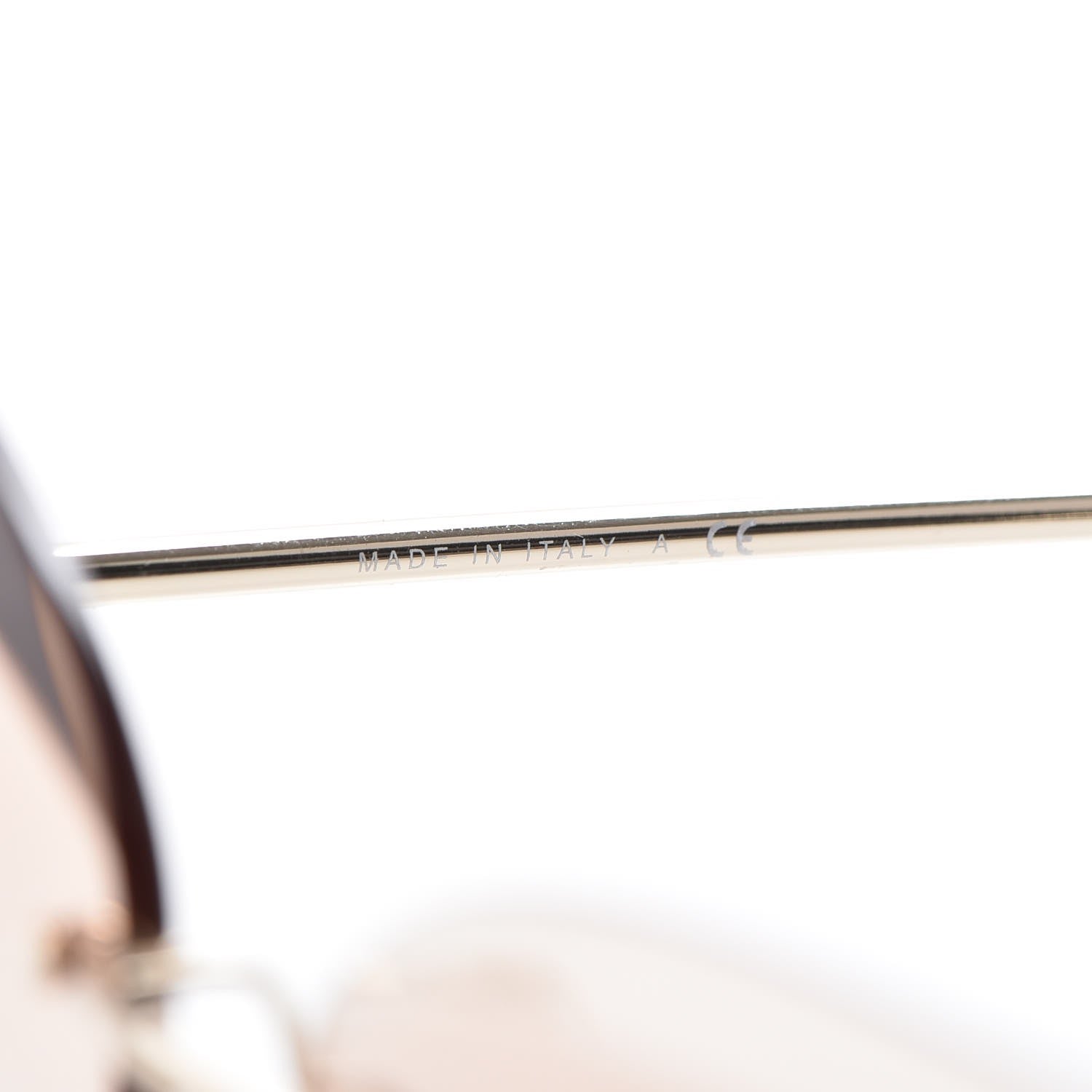 Chanel Metal Spring Round Sunglasses 4220 Gold Brown 5 of 8