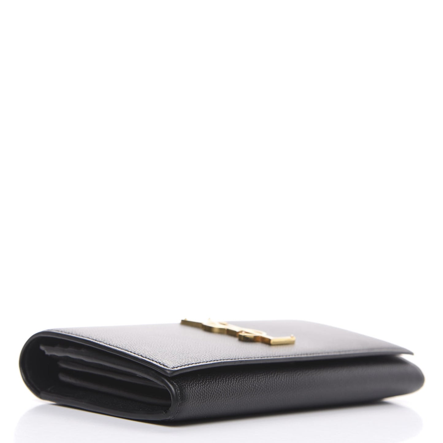 Grain De Poudre Classic Monogram Cassandre Wallet Black