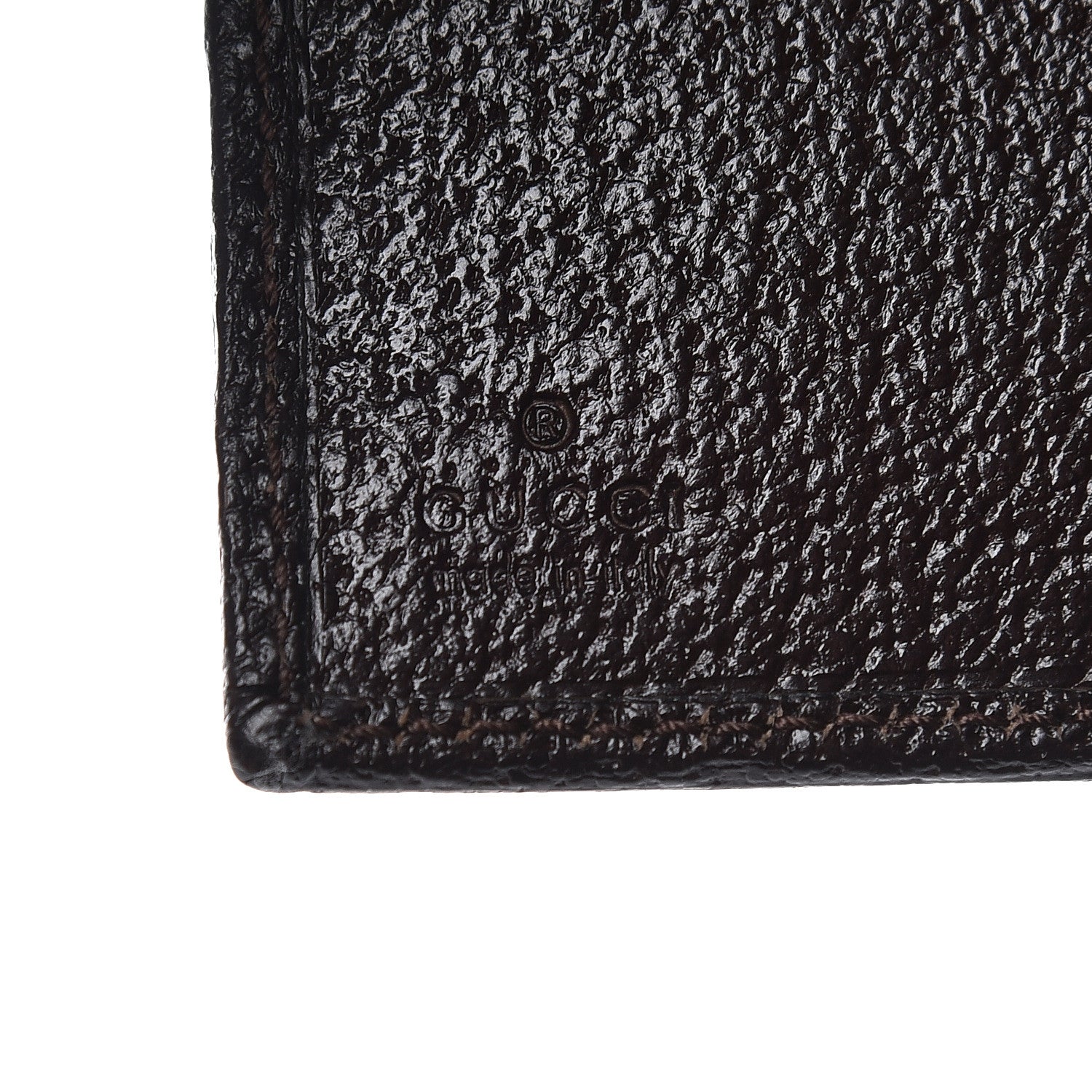 Gucci Monogram Small Ring Agenda Dark Brown 6 of 10
