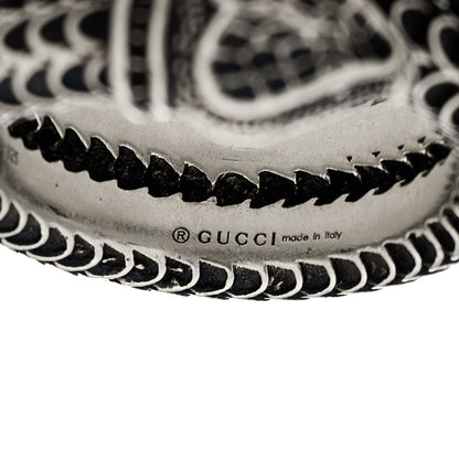 Gucci Sterling Silver Gucci Garden Snake Ring 57 8 6 of 7
