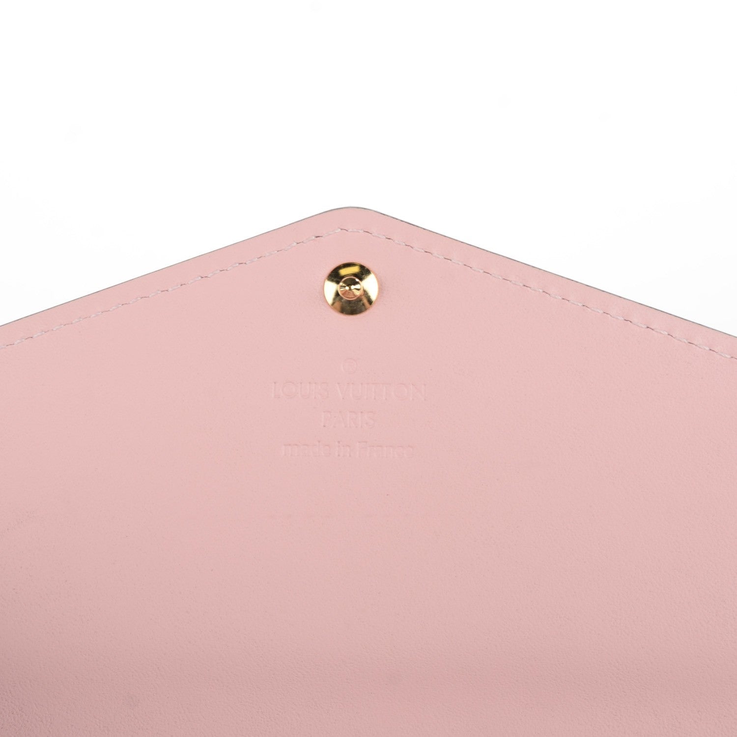 Louis Vuitton Vernis Sarah Wallet NM Rose Ballerine 5 of 9