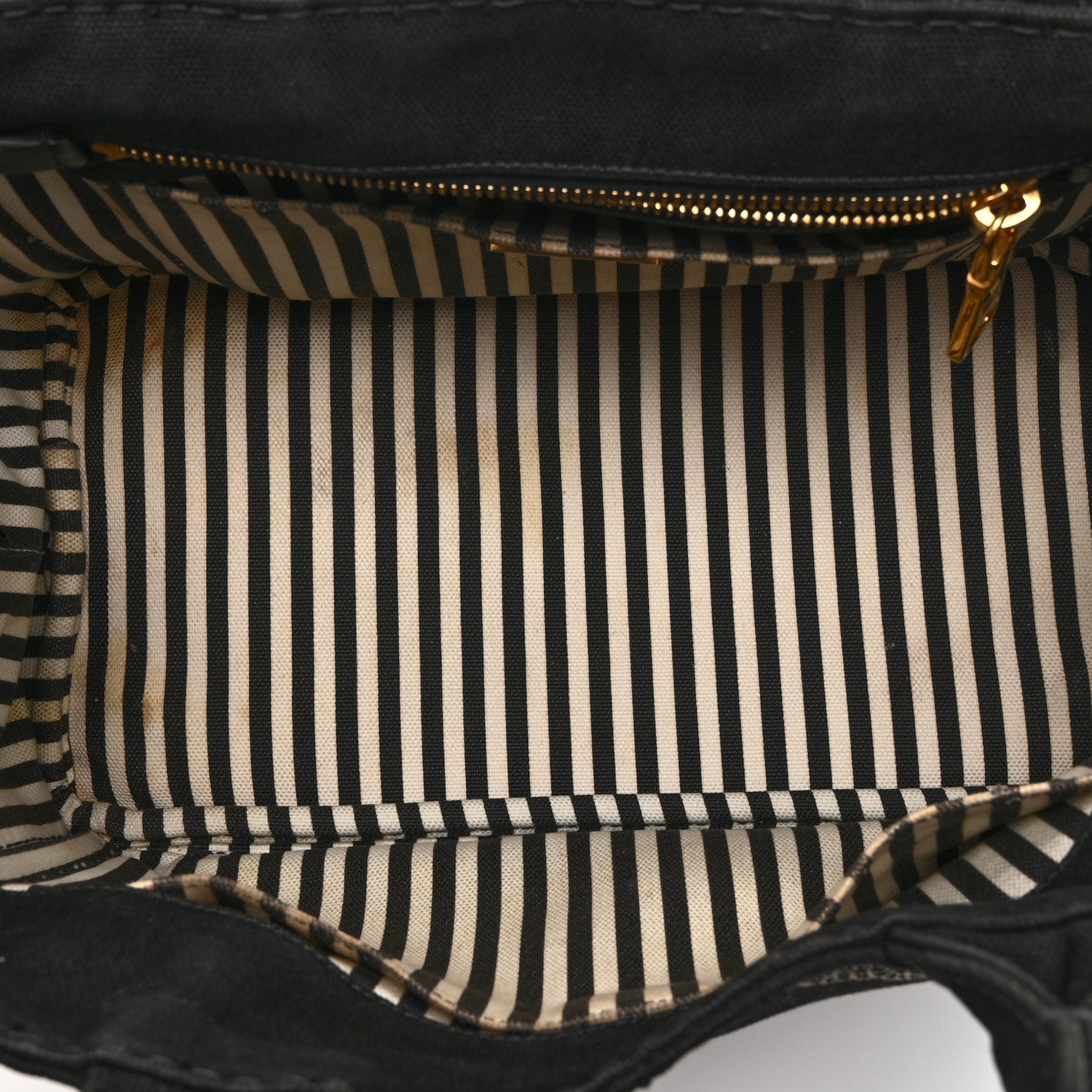 Prada Canapa Small Logo Tote Black Talco 5 of 15