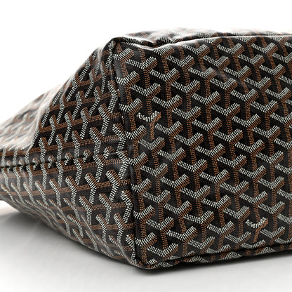 Goyard Goyardine Saint Louis GM Black Gold 10 of 12