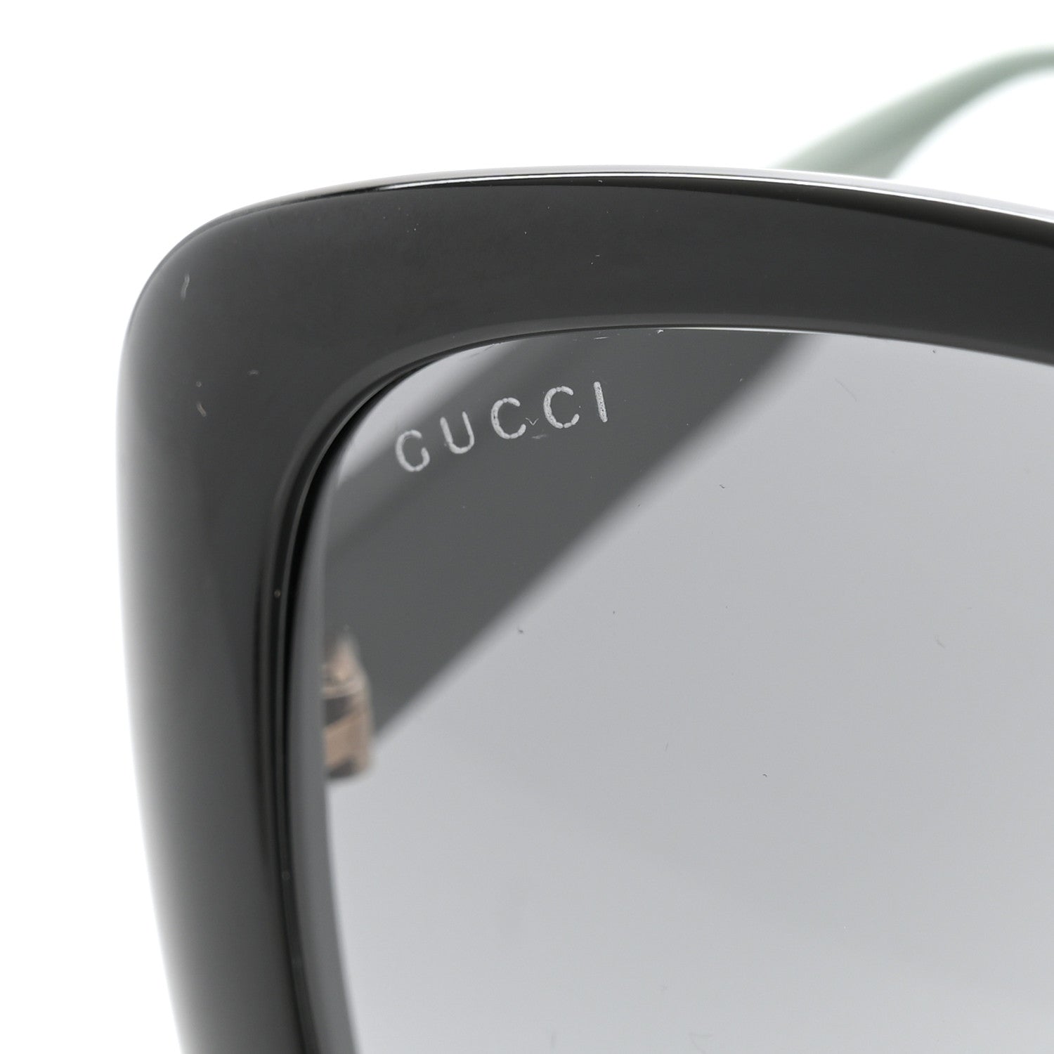 Gucci Acetate Oversized Square GG Web Sunglasses GG0714SA Black 7 of 7
