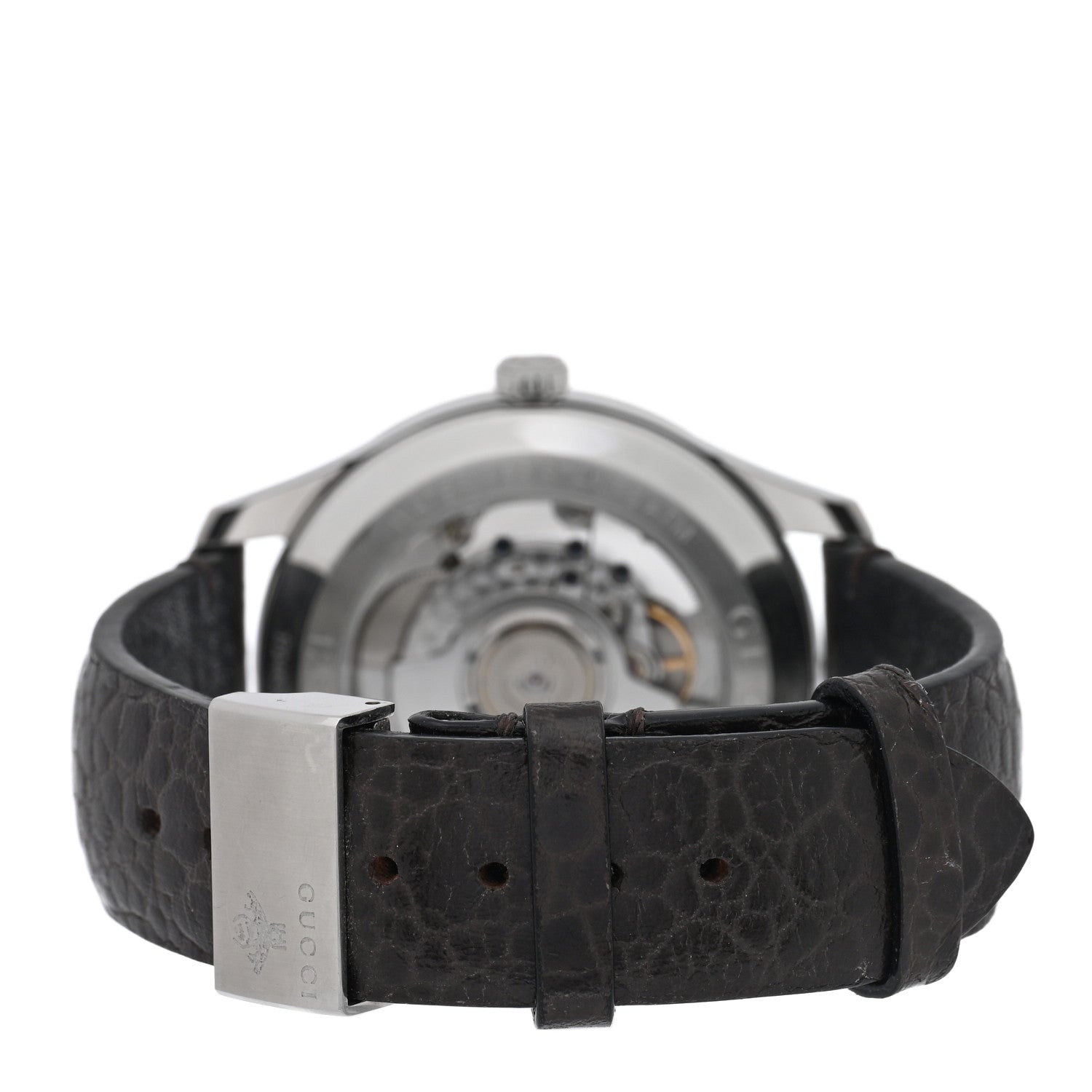 Gucci Stainless Steel Alligator 40mm G-Timeless Charm Automatic Watch 3 of 5
