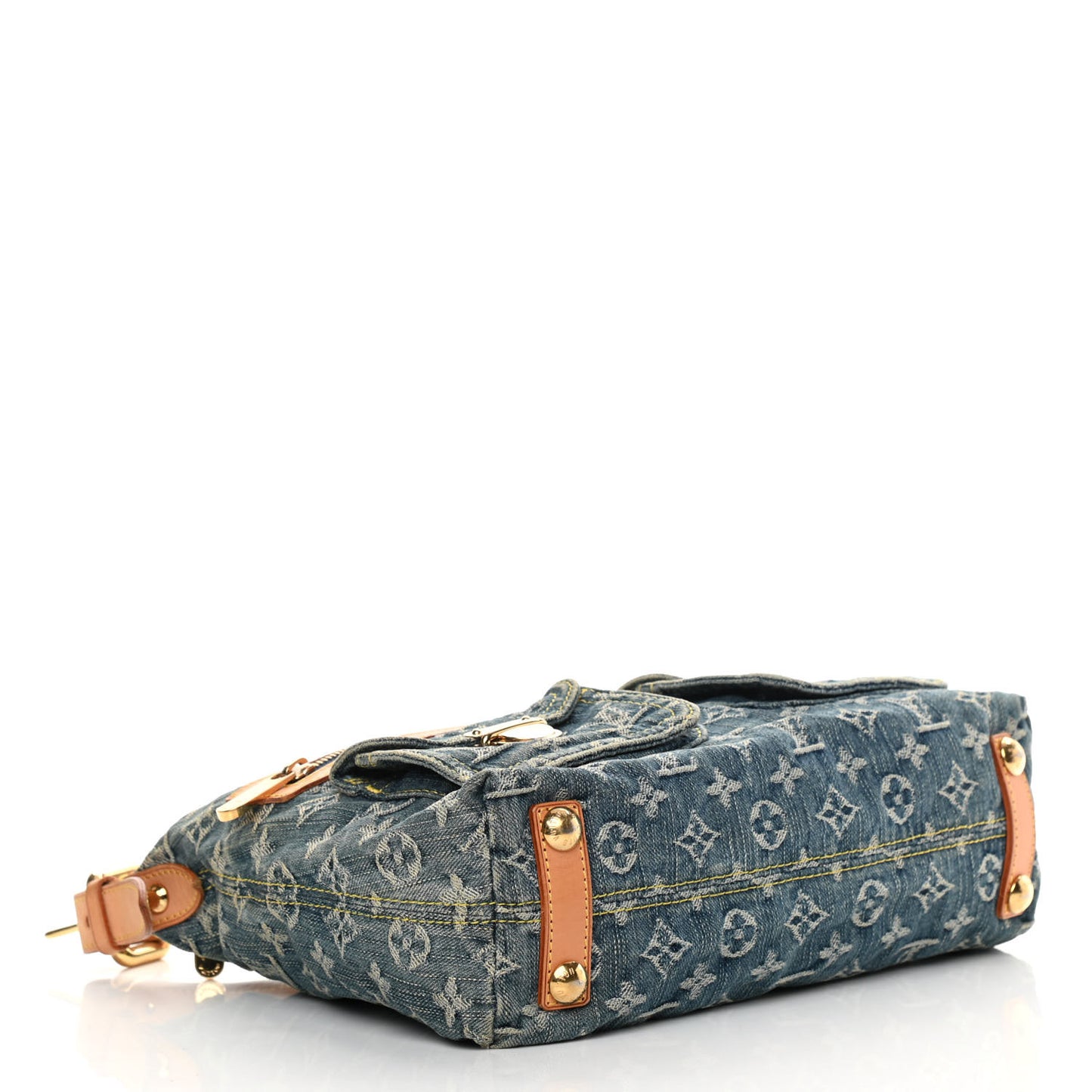 Monogram Denim Baggy PM Blue