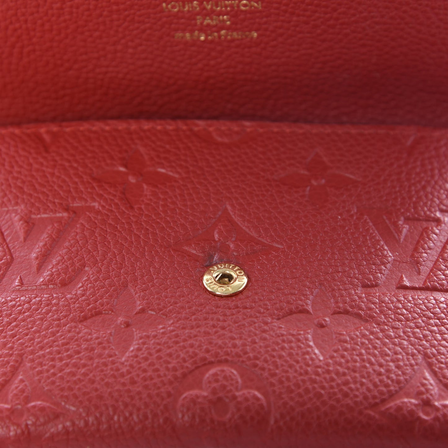 Empreinte Key Pouch Cherry