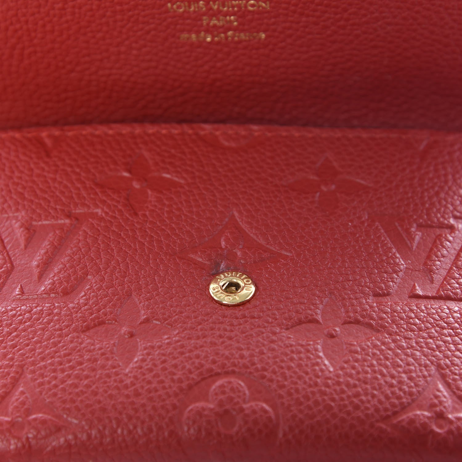 Louis Vuitton Empreinte Key Pouch Cherry 6 of 7