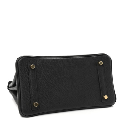 Hermes Togo Birkin 25 Black 4 of 11