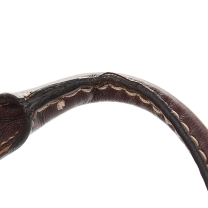 Gucci Monogram Medium Horsebit Nail Boston Brown 11 of 11