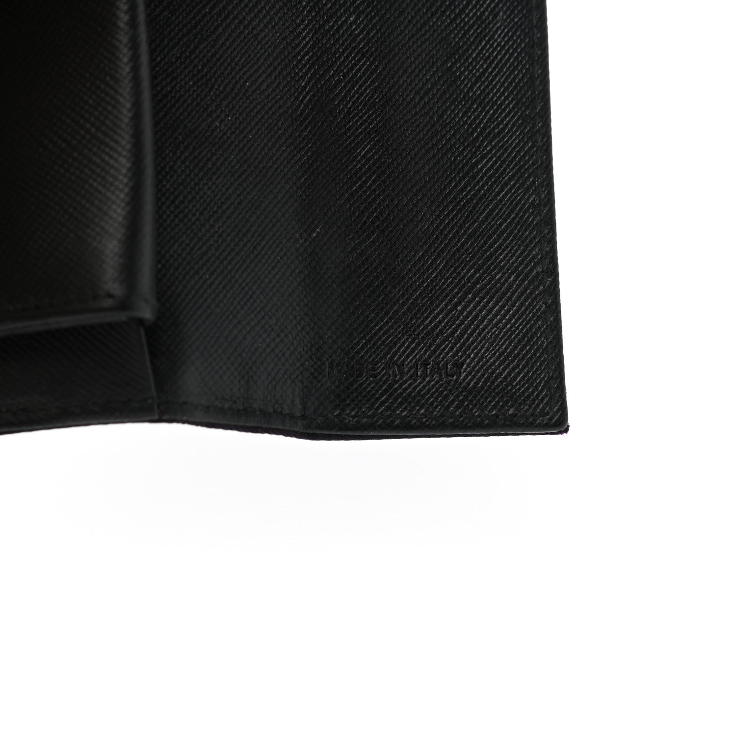 Prada Tessuto Nylon Tri-Fold Compact Wallet Mora 6 of 8