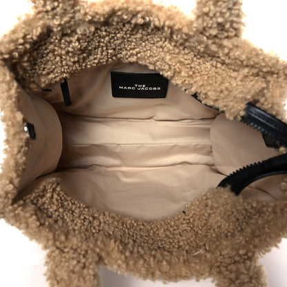 Marc Jacobs Polyester Cotton The Teddy Traveler Tote Bag Beige 4 of 10