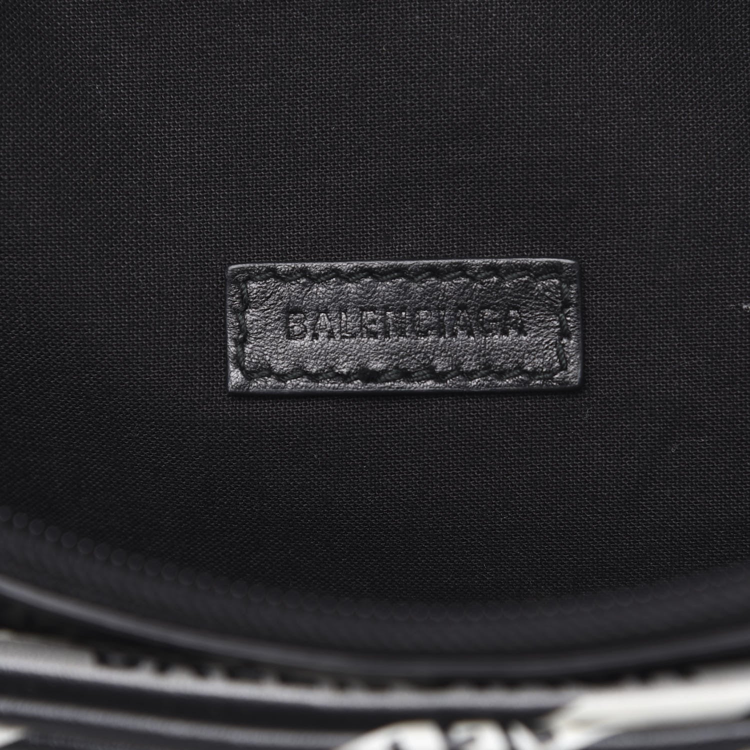 Balenciaga Smooth Calfskin Losange Monogram Explorer Belt Bag Black Grey 6 of 9
