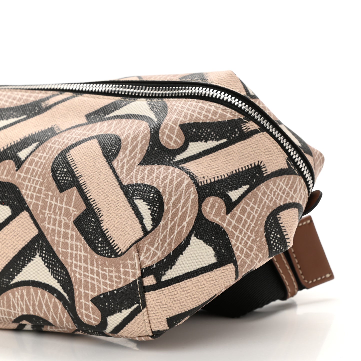 E-Canvas Monogram Medium Sonny Bum Bag Dark Beige