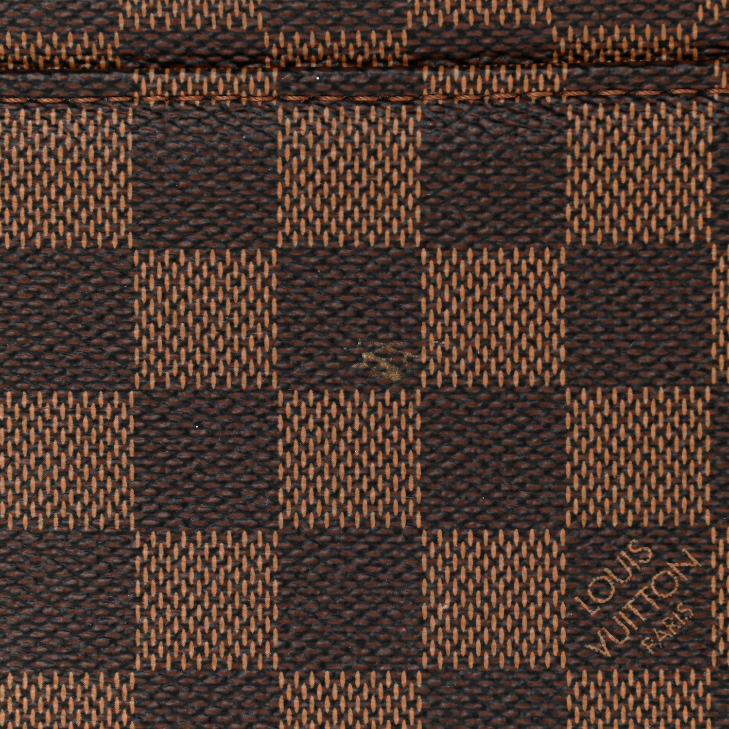 Louis Vuitton Cuir Taurillon Damier Ebene Normandy Black 17 of 20