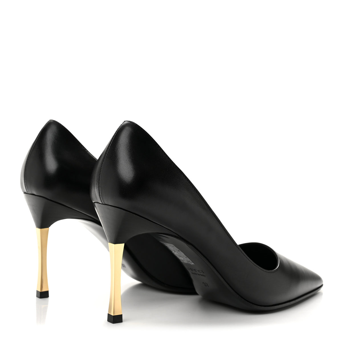 Calfskin Bombshell Pumps 37 Black