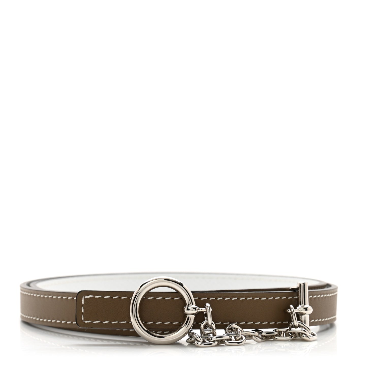 Epsom Swift Carrousel 13mm Belt 70 28 White Etoupe