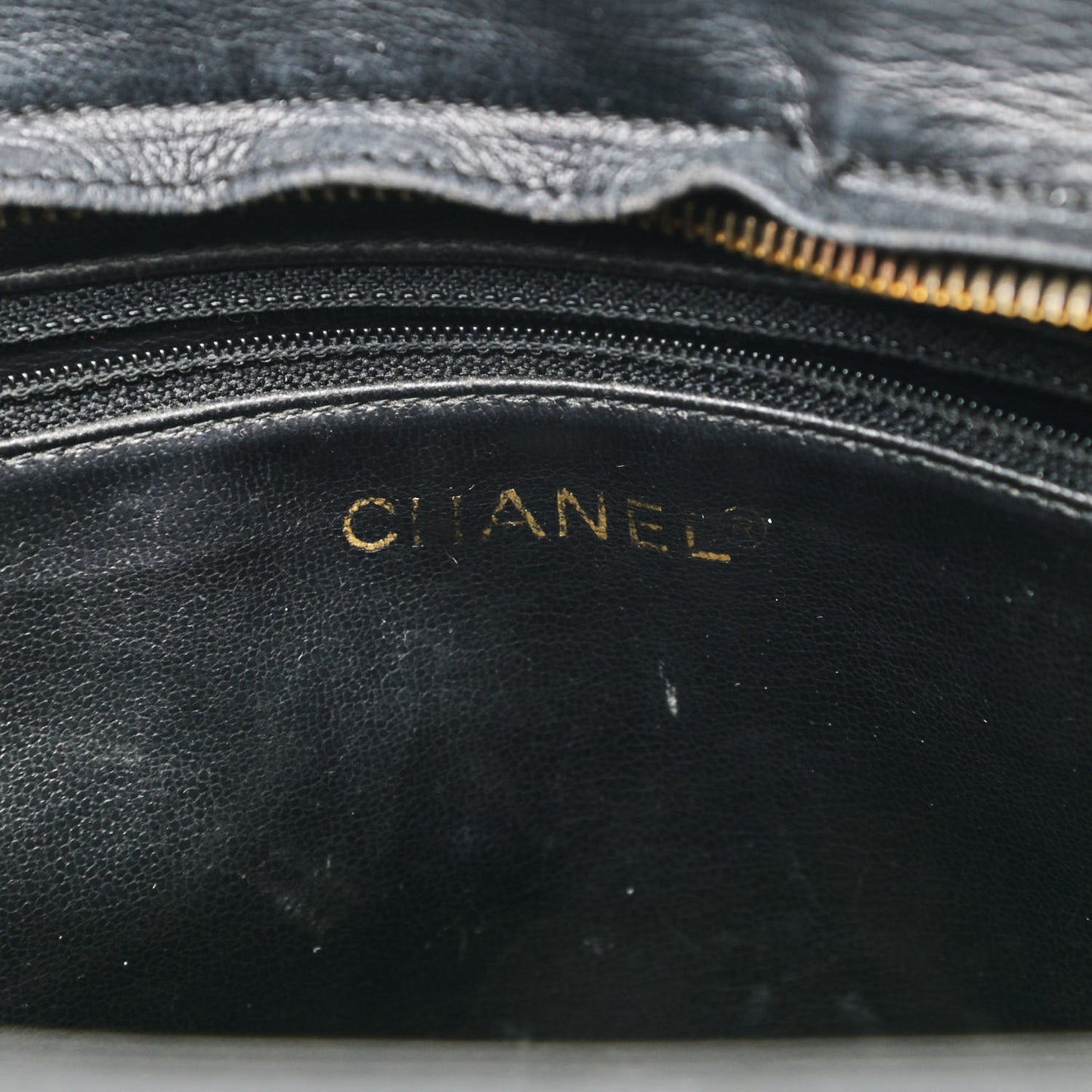 Lambskin CC Shoulder Bag Black