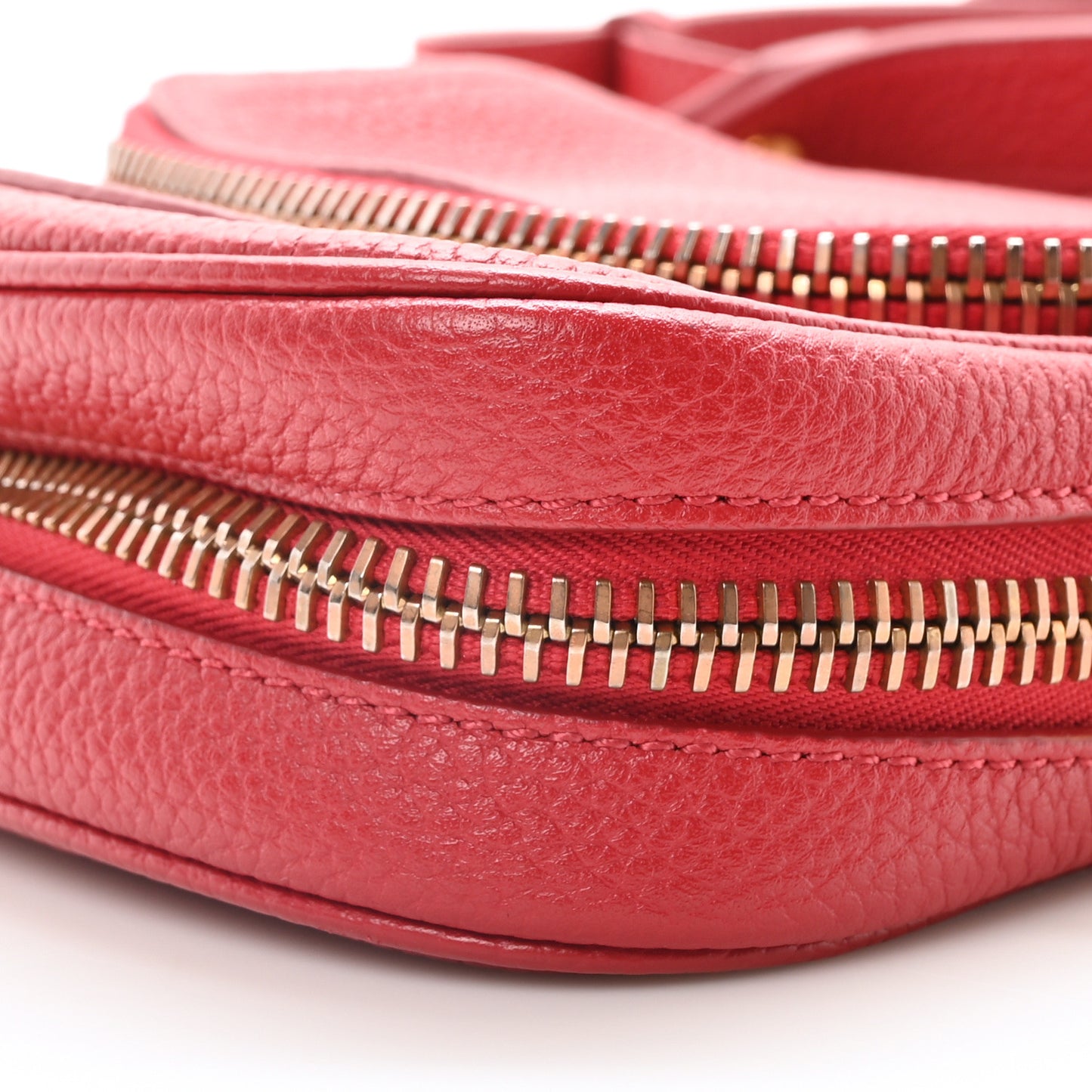 Calfskin Mini Jennifer Crossbody Bag Flame Red