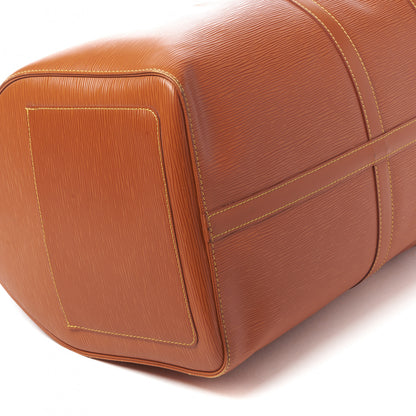 Louis Vuitton Epi Keepall 55 Cipango 6 of 11