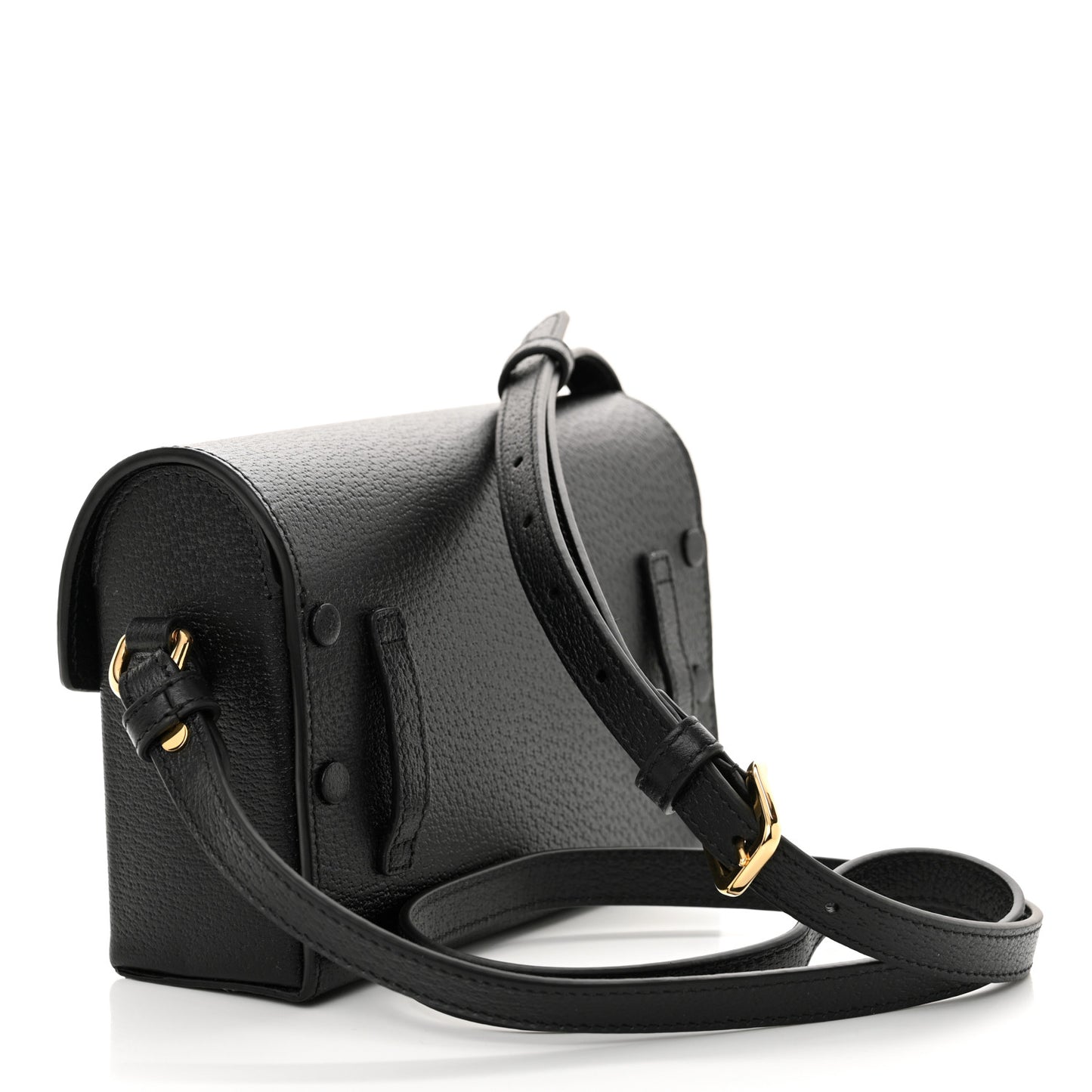 Calfskin Horsebit 1955 Shoulder Bag Black