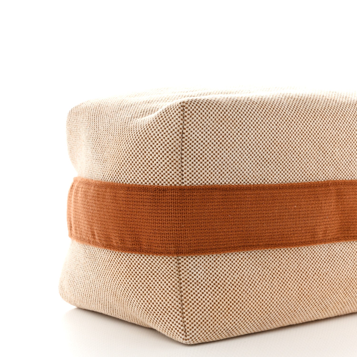 Hermes Canvas Large Bride-A-Brac Cabriole Case Biscuit 9 of 12