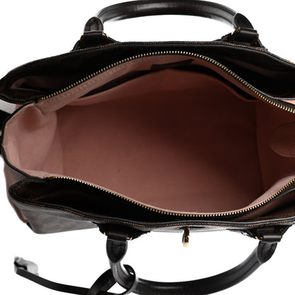 Louis Vuitton Cuir Taurillon Damier Ebene Normandy Magnolia 4 of 4