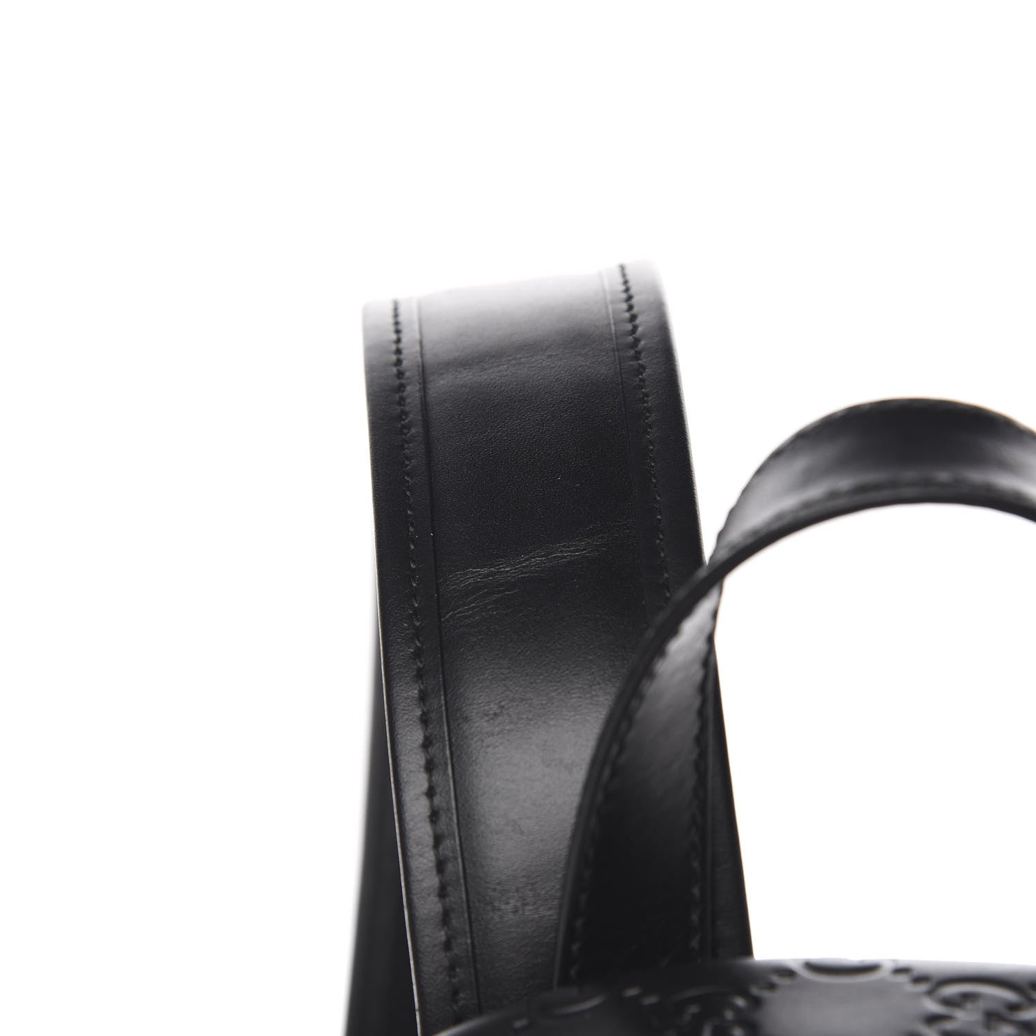 Gucci Guccissima Signature Small Day Backpack Black 7 of 11