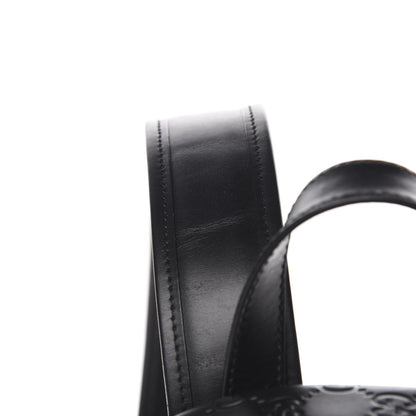 Gucci Guccissima Signature Small Day Backpack Black 7 of 11