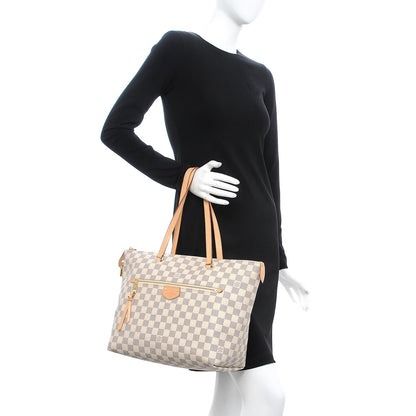 Louis Vuitton Damier Azur Iena MM 2 of 9