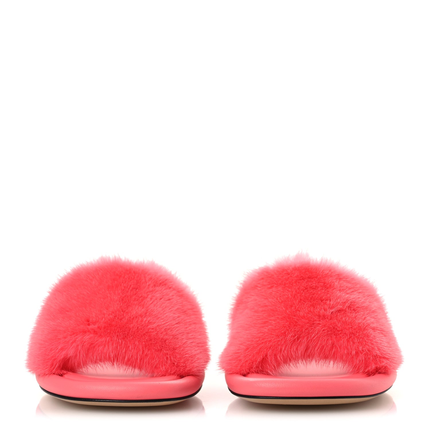 Fendi Mink FF Baguette Sandals 40 Kissed 3 of 10