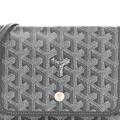 Goyard Goyardine Plumet Wallet Clutch Grey 9 of 11