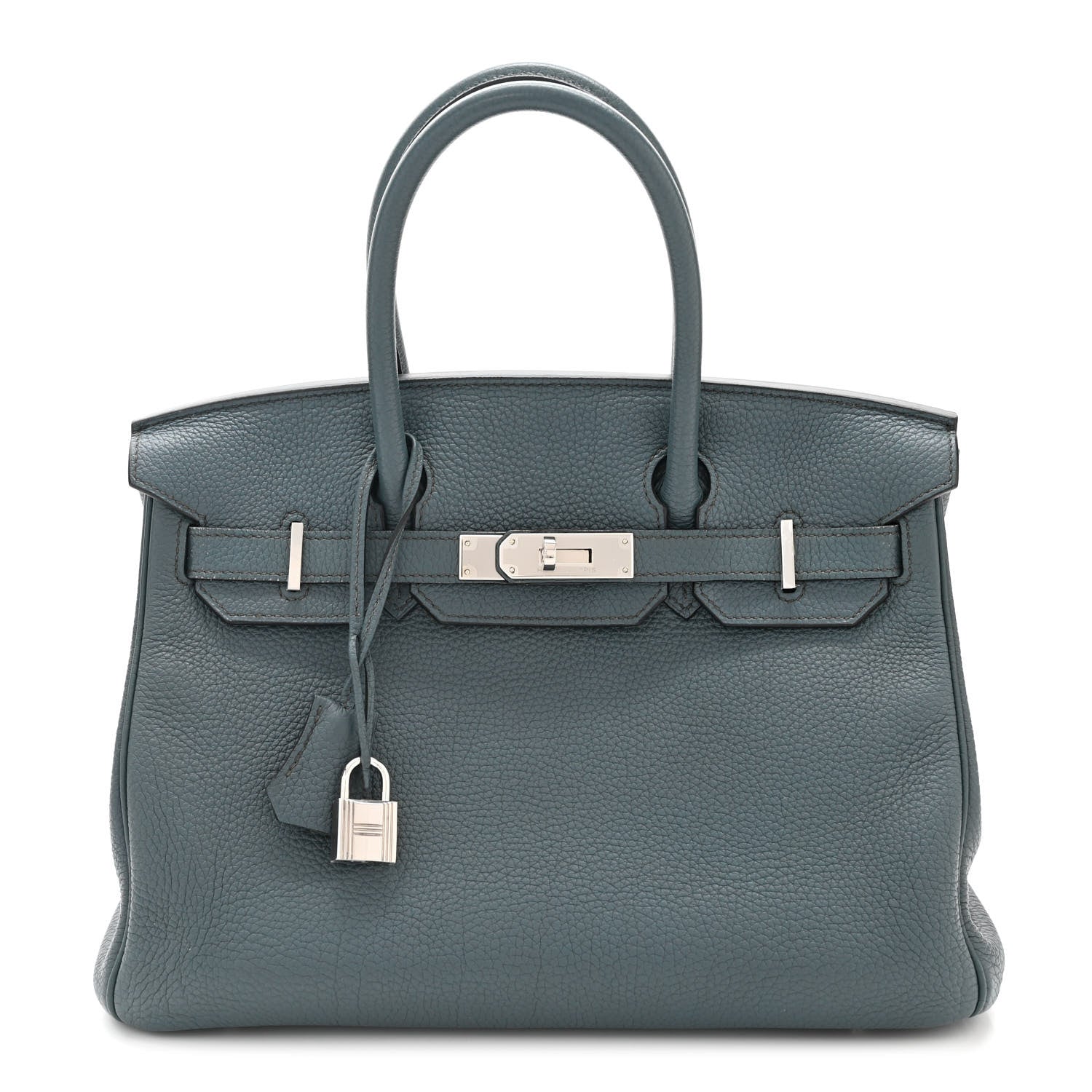 Hermes Togo Birkin 30 Bleu Orage 1 of 10
